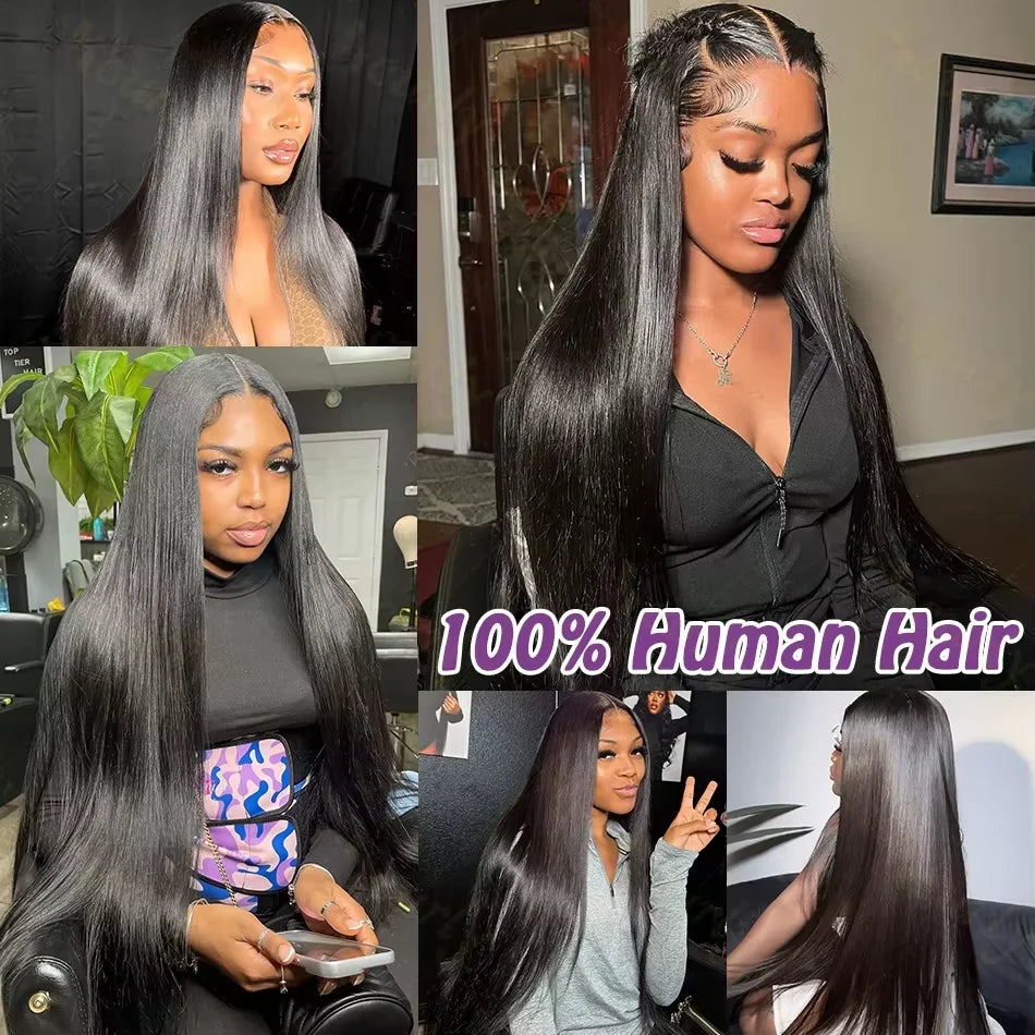 100% Human Hair Straight Bundles – 40 Inch Remy Extensions